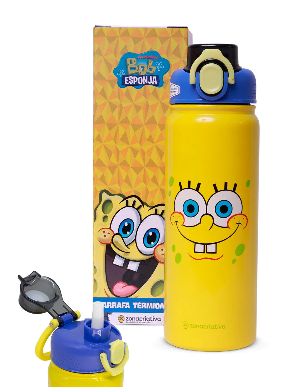 Garrafa Térmica Galaxy Bob Esponja – 650 ml