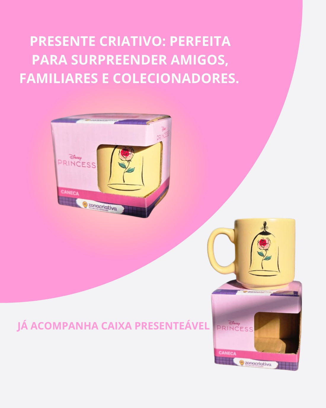 Caneca Mini Tina Cerâmica 100ml Bella