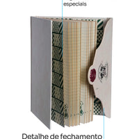 Caderno de Anotações Carta Hogwarts – 20 x 15 cm