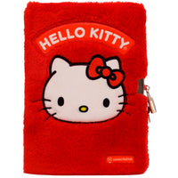 Caderno de Pelúcia com Cadeado A5 80fls Hello Kitty