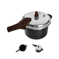 Panela de Pressão Brinox Ceramic Life Pressure Granito para Indução – 4,2 L