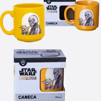 Caneca Mini Tina Cerâmica 100ml Mandalorian