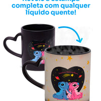 Caneca Magic Stitch e Angel Namorados – 350 ml