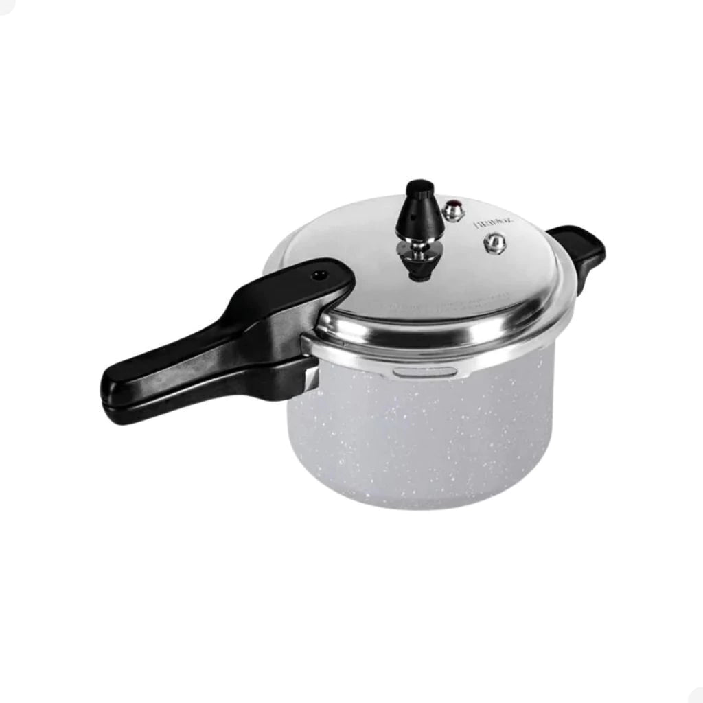 Panela de Pressão Ceramic Life Antiaderente para Indução – 4,2 L Cinza