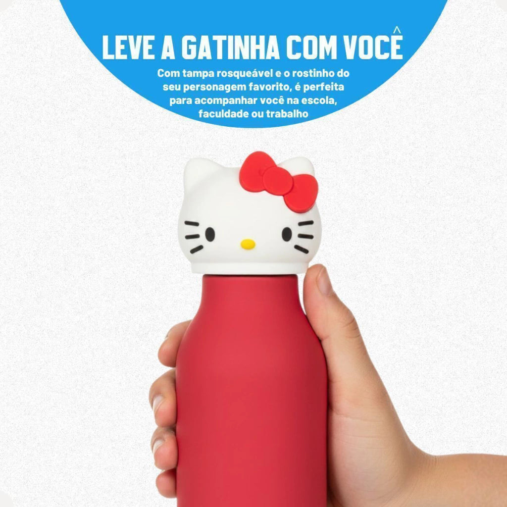 Garrafa Térmica Funny Hello Kitty – 500 ml