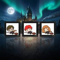 Conjunto de Quadros Harry Potter Pop Collection – 3 Peças