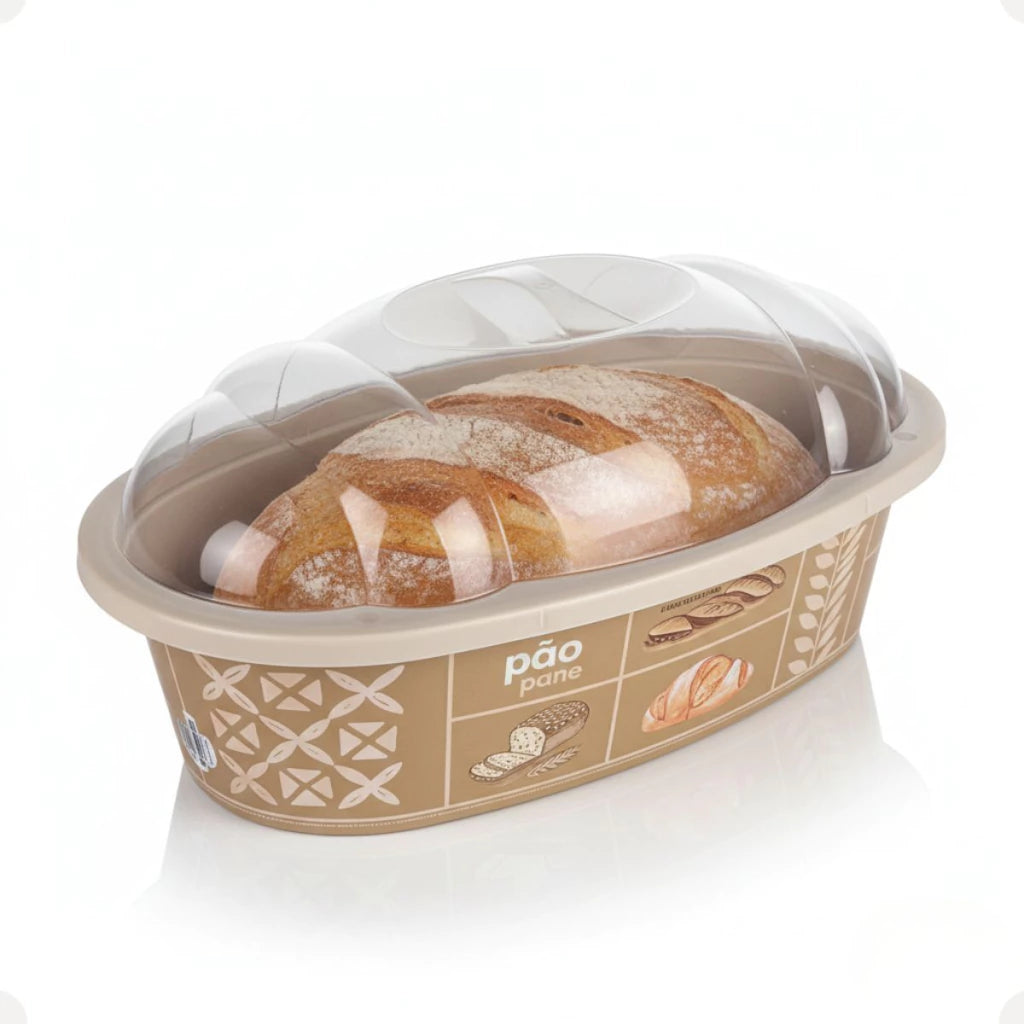 Porta-Pão em Plástico Oval