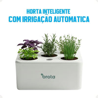 Box Espelho com Luminária Natural Decorfun