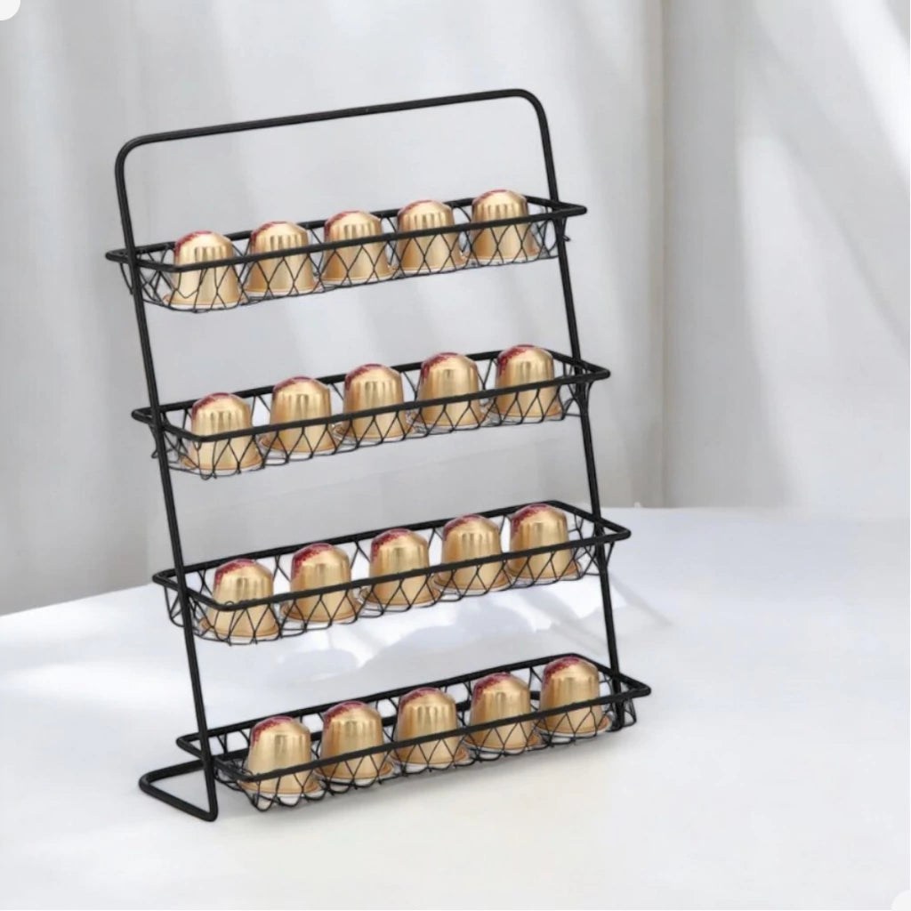 Suporte para Cápsulas de Café Universal em Ferro – Arthi