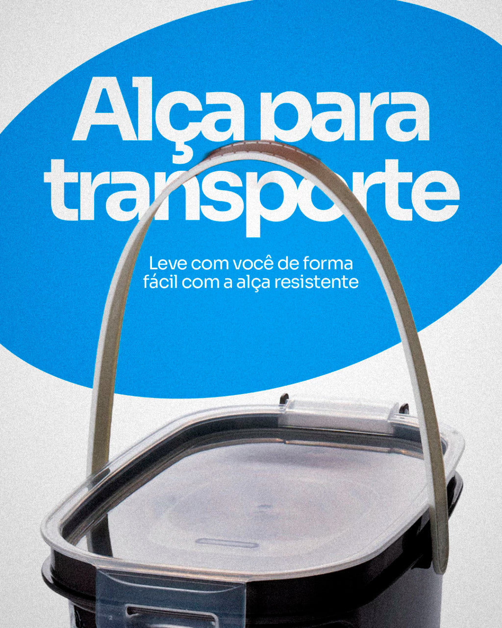 Porta-Ração Hermético com Vedação Segura