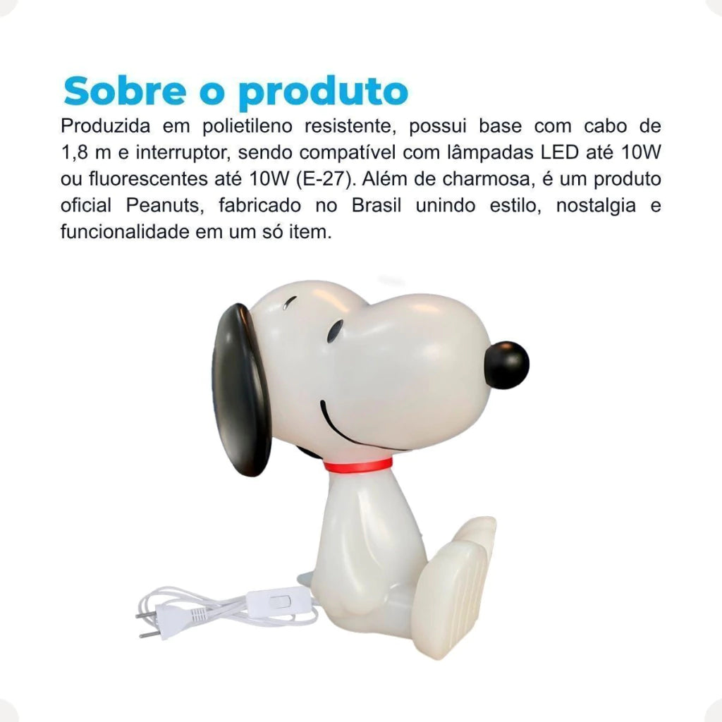 Luminária Snoopy