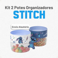 Pote Organizador Plug Empilhável Stitch – 140 ml (Sortido)